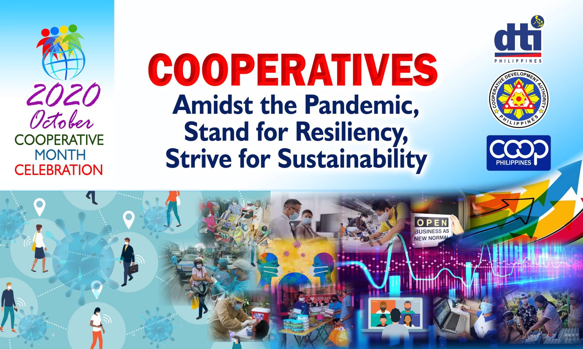 Cooperative Month Theme ” COOPERATIVES AMIDST THE PANDEMIC, STAND FOR