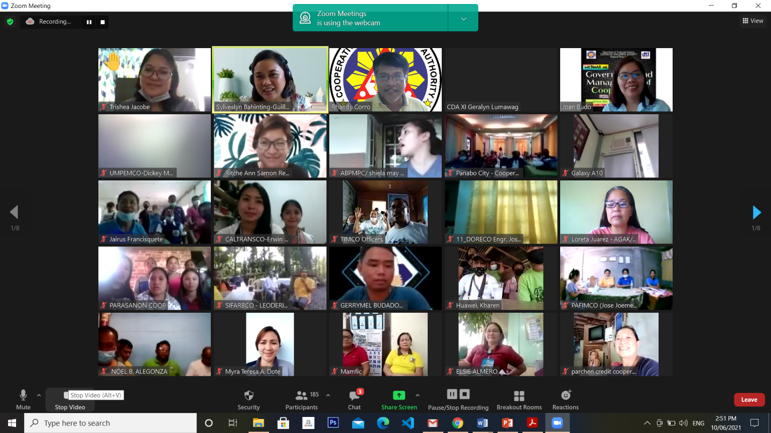 CDA Davao conducts Webinar on Fundamentals of Cooperatives and ...