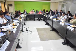 ASec. Myrla B. Paradillo presiding the meeting.